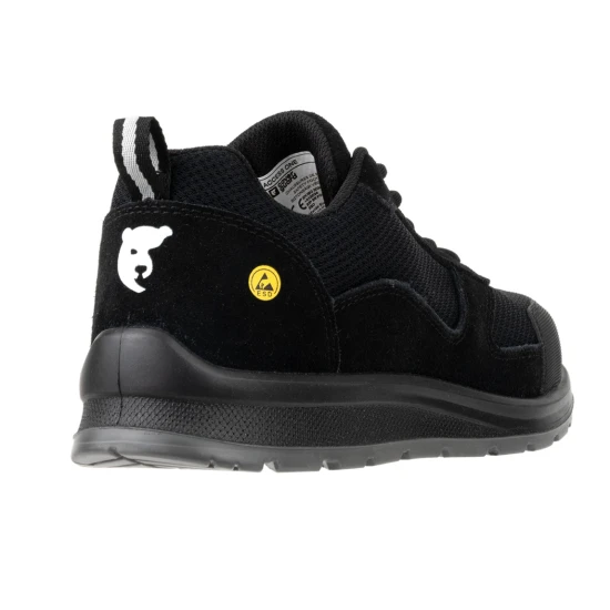 Pantofi de protectie S1P ESD, respirabili, negri